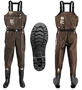 Amazon | [DRESS]チェストハイウェーダー AIRBORNE【ラジアルソール